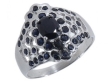 Кольцо, серебро 925, сапфир DC 003 02 21-02398 2010 г инфо 2472w.