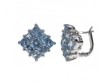 Серьги, серебро 925, топаз 003 01 21sk-00370 2010 г инфо 2635w.