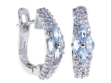 Серьги, серебро 925, топаз 003 01 21sk-00606 2010 г инфо 2641w.