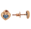 Серьги с топазом KE05-55143-76B-R 2009 г инфо 2643w.