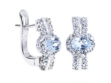 Серьги, серебро 925, топаз 003 01 21sk-00608 2010 г инфо 2646w.