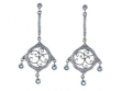 Серьги, серебро 925, топаз,циркон 019 01 21sp-00107 2010 г инфо 2679w.