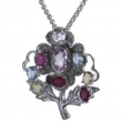 Подвеска Серебро 925, кварц, корунд, топаз 029 353 05 21-01844 2010 г инфо 2726w.