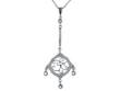 Подвеска, серебро 925, топаз,циркон 019 05 21sp-00107 2010 г инфо 2750w.
