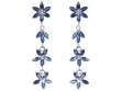 Серьги, серебро 925, сапфир 026 01 21-03261 2009 г инфо 2943w.