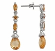 Серьги с фианитом R2A6CF372D 2010 г инфо 3097w.
