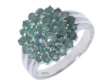 Кольцо, серебро 925, изумруд DC 003 02 21spk-00394 2009 г инфо 3112w.
