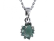 Подвеска, серебро 925, изумруд DC 003 05 21spk-00495 2009 г инфо 3415w.