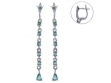 Серьги, серебро 925, изумруд 003 01 21-03482 2010 г инфо 3429w.