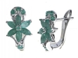 Серьги, серебро 925, изумруд DC 008 01 21-02960 2010 г инфо 3498w.