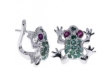 Серьги, серебро 925, изумруд DC,рубин DC 003 01 21spk-00409 2009 г инфо 3501w.