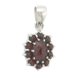 Подвеска из серебра с гранатами Happy Garnets g3053 2010 г инфо 3628w.