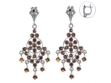 Серьги, серебро 925, гранат 003 01 21-03470 2010 г инфо 3730w.