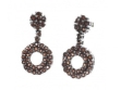 Серьги, серебро 925, гранат 001 01 21-02599 2010 г инфо 3759w.
