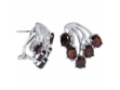 Серьги, серебро 925, гранат 003 01 21sk-00538 2010 г инфо 3768w.
