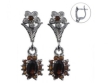 Серьги, серебро 925, гранат 003 01 21spk2-00493 2010 г инфо 3802w.