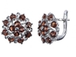Серьги, серебро 925, гранат 003 01 21spk-00128 2010 г инфо 3812w.