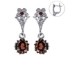 Серьги, серебро 925, гранат 003 01 21spk2-00476 2010 г инфо 3859w.