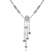 Колье Серебро 925 кубический циркон 025 352 04 21-00264 2010 г инфо 3904w.