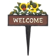 Табличка "Welcome" 17530 предметов декора и ландшафтного дизайна инфо 645p.